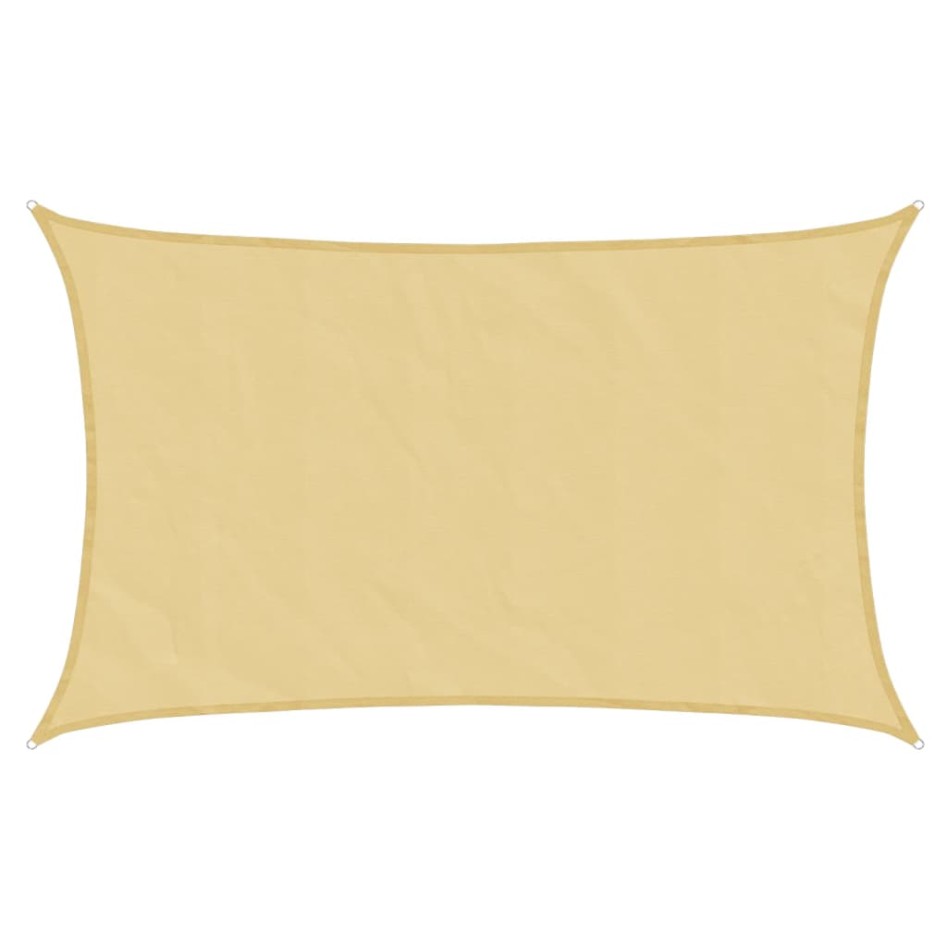 Toldo de vela poliéster oxford 100% arena 8x5