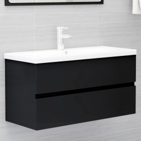 Mueble con lavabo madera de ingeniería