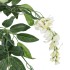 Árbol de wisteria artificial 1470 hojas verde y blanco 200