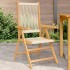 Sillas de jardín 2 uds madera maciza acacia polipropileno