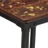 Taburetes altos 4 unidades madera maciza