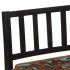 Taburetes altos 4 unidades madera maciza