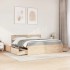 Cama con cajones y colchón madera maciza de pino 180x200
