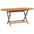 Set de comedor de jardín 7 pzas ratán PE madera acacia