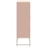 Aparador de acero rosa 68,5x38,5x123,5