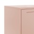 Aparador de acero rosa 68,5x38,5x123,5
