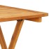 Juego de bistro de 3 piezas ratán PE y madera maciza