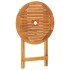 Juego de bistro de 3 piezas tela y madera maciza