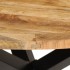 Mesa de comedor madera maciza de mango sin tratar Ø110x75