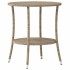 Sillones reclinables de jardín con mesa 2 uds ratán PE