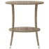 Sillones reclinables de jardín con mesa 2 uds ratán PE
