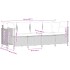 Set comedor de jardín 5 piezas y cojines ratán sintético