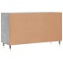 Aparador de madera de ingeniería gris hormigón 100x36x60