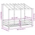 Cama para niños con techo madera maciza de pino 80x160
