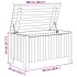 Caja de almacenaje y tapa RANA madera maciza blanca