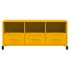 Mueble para TV acero laminado en frío amarillo 100,5x39x43,5