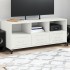 Mueble para TV acero laminado en frío blanco 100,5x39x43,5