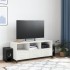 Mueble para TV acero laminado en frío blanco 100,5x39x43,5