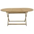 Juego de comedor para jardín 7 piezas madera maciza