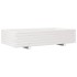 Jardinera de madera maciza de pino blanco 110x60x26,5
