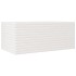 Jardinera de madera maciza de pino blanco 110x60x46