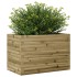 Jardinera de madera de pino impregnada 70x40x46