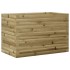 Jardinera de madera de pino impregnada 70x40x46