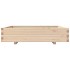 Jardinera de madera maciza de pino 110x110x26,5