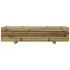 Jardinera de madera de pino impregnada 110x40x26,5