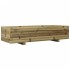 Jardinera de madera de pino impregnada 110x40x26,5