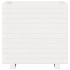 Jardinera madera maciza de pino blanco 50x50x49,5
