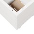 Jardinera madera maciza de pino blanco 50x50x49,5