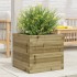 Jardinera madera de pino impregnada 50x50x46