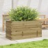 Jardinera de madera de pino impregnada 90x40x46