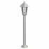 Lámparas de suelo de exterior 3 unidades acero inoxidable 80