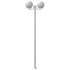 Farolas de exterior 3 unidades acero inoxidable 215