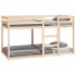 Cama litera sin colchón madera maciza de pino 90x190