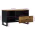Mueble de TV madera mango y madera contrachapada 80x33x46