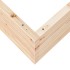 Jardinera madera maciza de pino 80x80x45,5