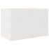 Jardinera de madera maciza de pino blanco 70x40x45,5