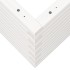 Jardinera de madera maciza de pino blanco 70x40x45,5