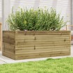 Jardinera madera de pino impregnada 110x60x45,5 cm