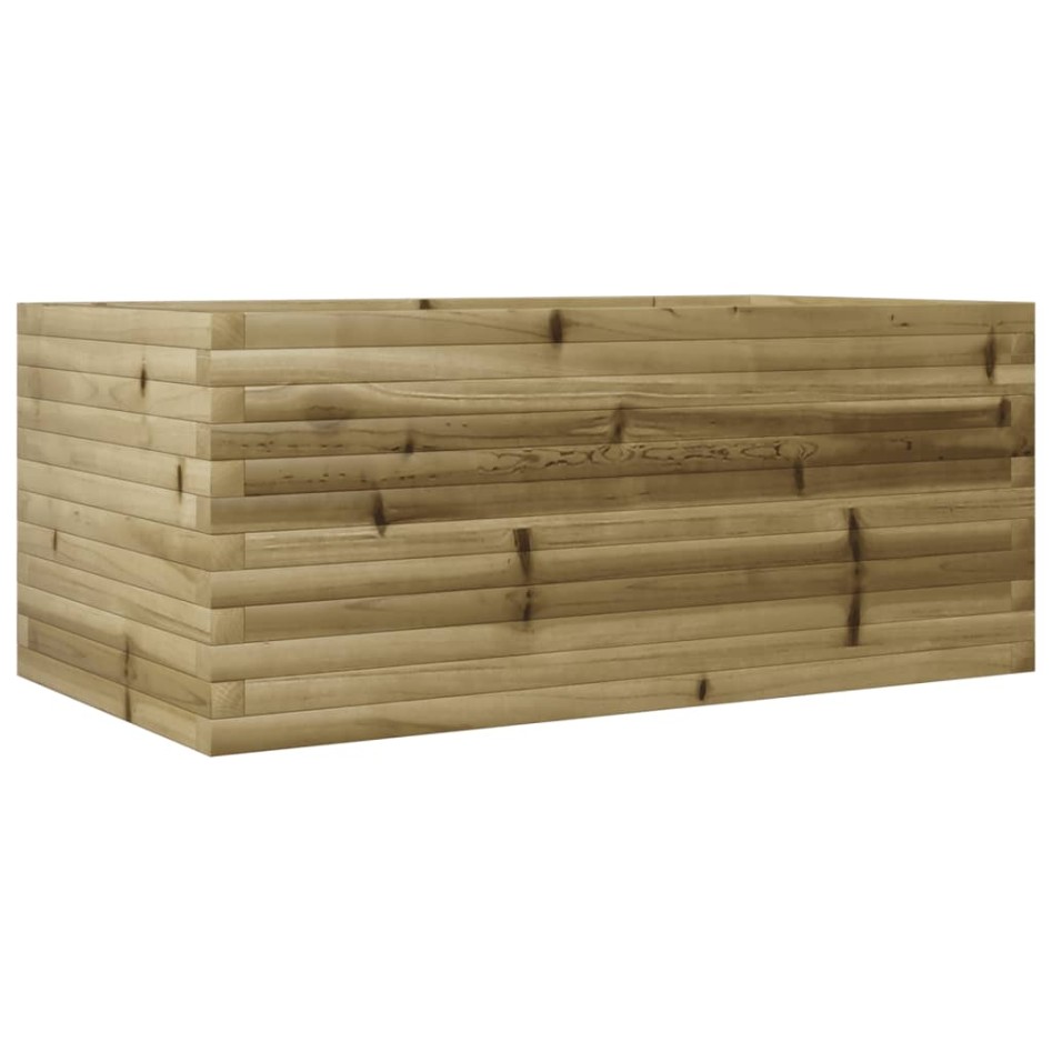 Jardinera madera de pino impregnada 110x60x45,5