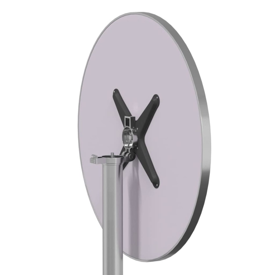 Mesa bar exterior altura ajustable aluminio Ø59,5x70/114,5