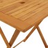 Juego de bistro de 3 piezas ratán PE y madera maciza