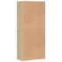 Mueble zapatero madera contrachapada color roble 80x39x178