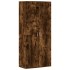 Mueble zapatero madera de ingeniería roble ahumado 80x39x178