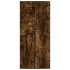 Mueble zapatero madera de ingeniería roble ahumado 80x39x178