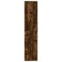 Mueble zapatero madera de ingeniería roble ahumado 80x39x178