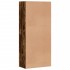 Mueble zapatero madera de ingeniería roble ahumado 80x39x178